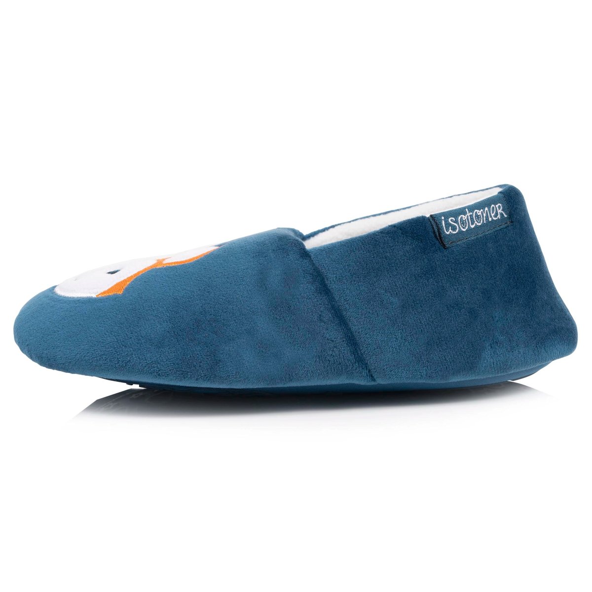 Chaussons Mocassins bleu, ISOTONER