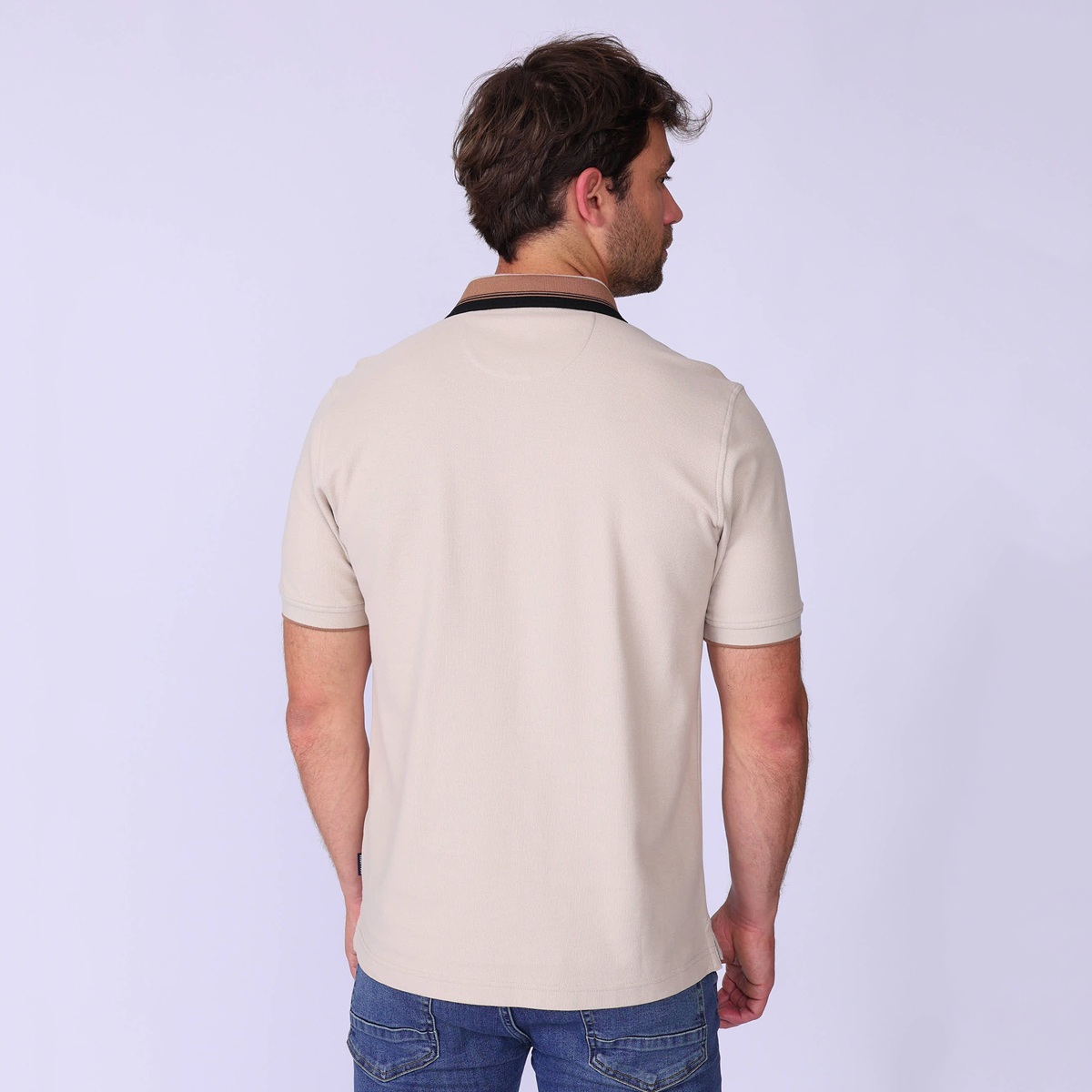 Polo Hervin beige, MISE AU GREEN