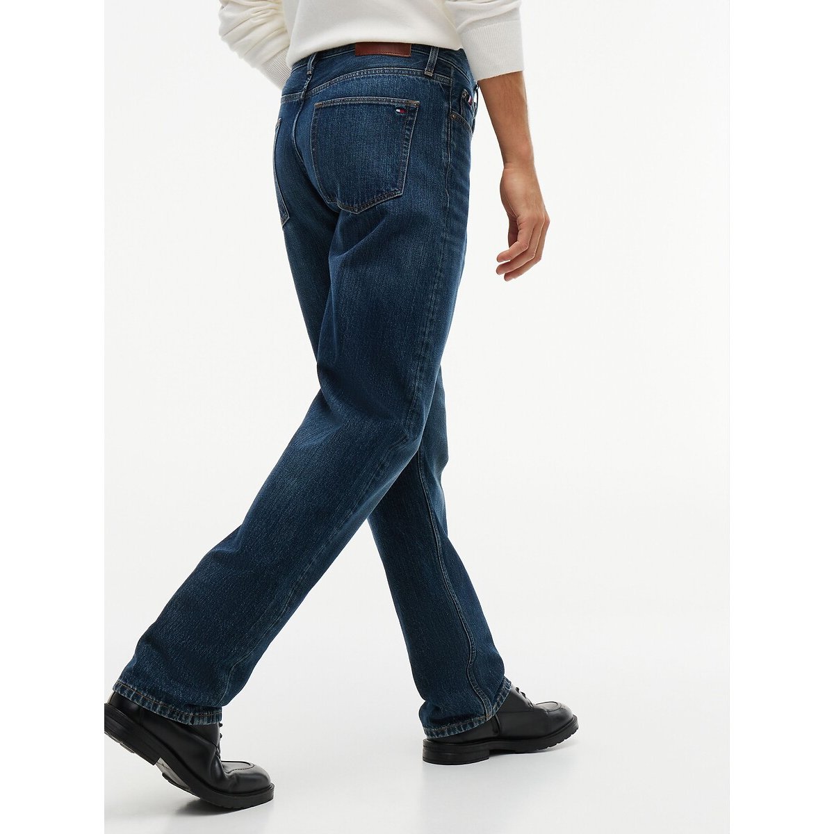 Jeans direitos azul-ganga, TOMMY HILFIGER