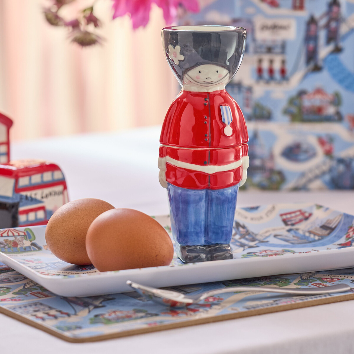London Town Guard Egg Cup Set red, CATH KIDSTON
