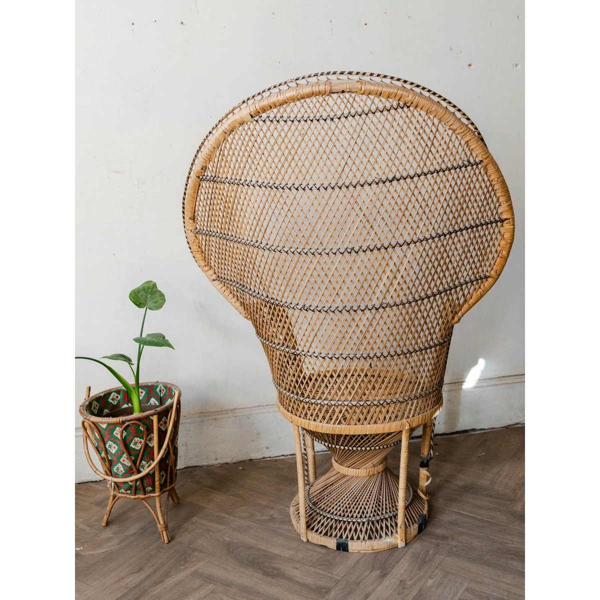 Fauteuil en rotin Emmanuel N°35 - Bon état naturel, DEBONGOUT