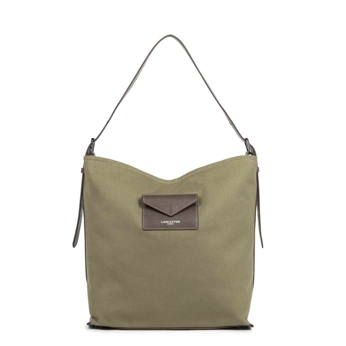 Grand sac seau CANVAS KBA kaki, LANCASTER