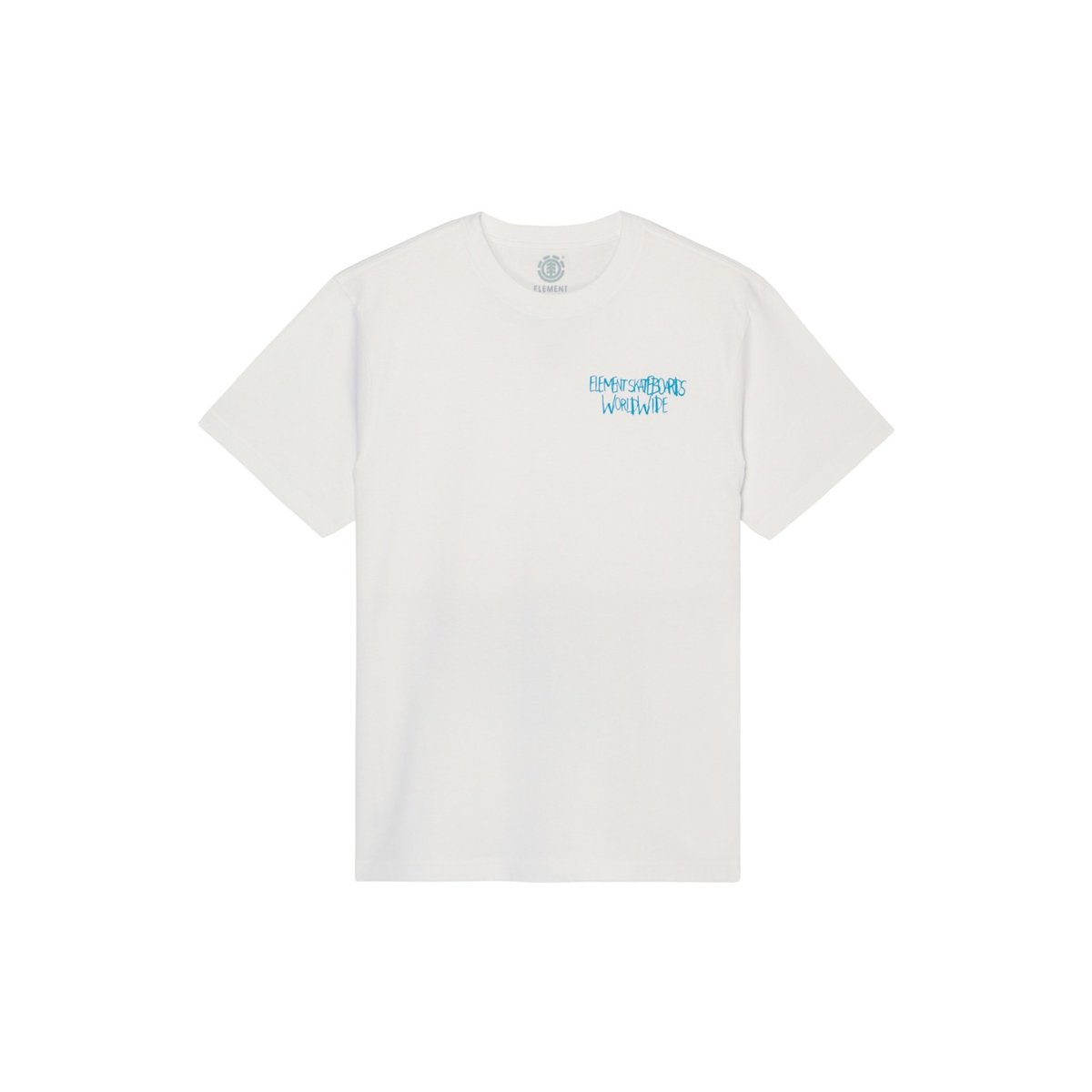 T-Shirt manches courtes COUCHING blanc optic white, ELEMENT
