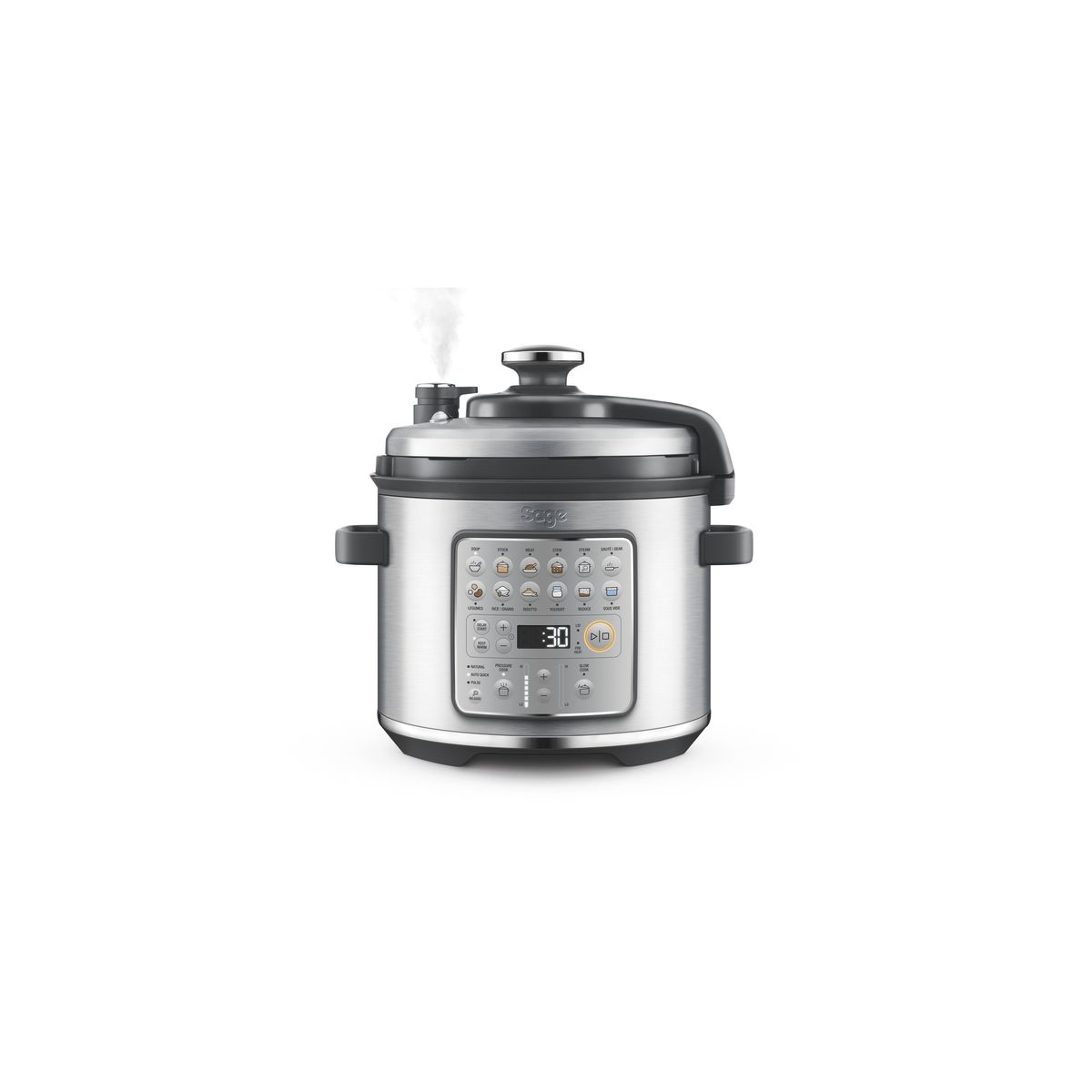 Multicuiseur SPR680BSS2EEU1- The Fast Slow Go argent / métallique, SAGE APPLIANCES