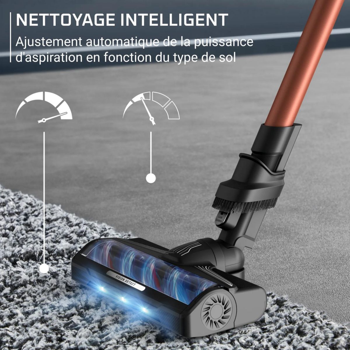 Aspirateur balai X Force Flex 10.80 RH7A73E0 couleur unique, ROWENTA