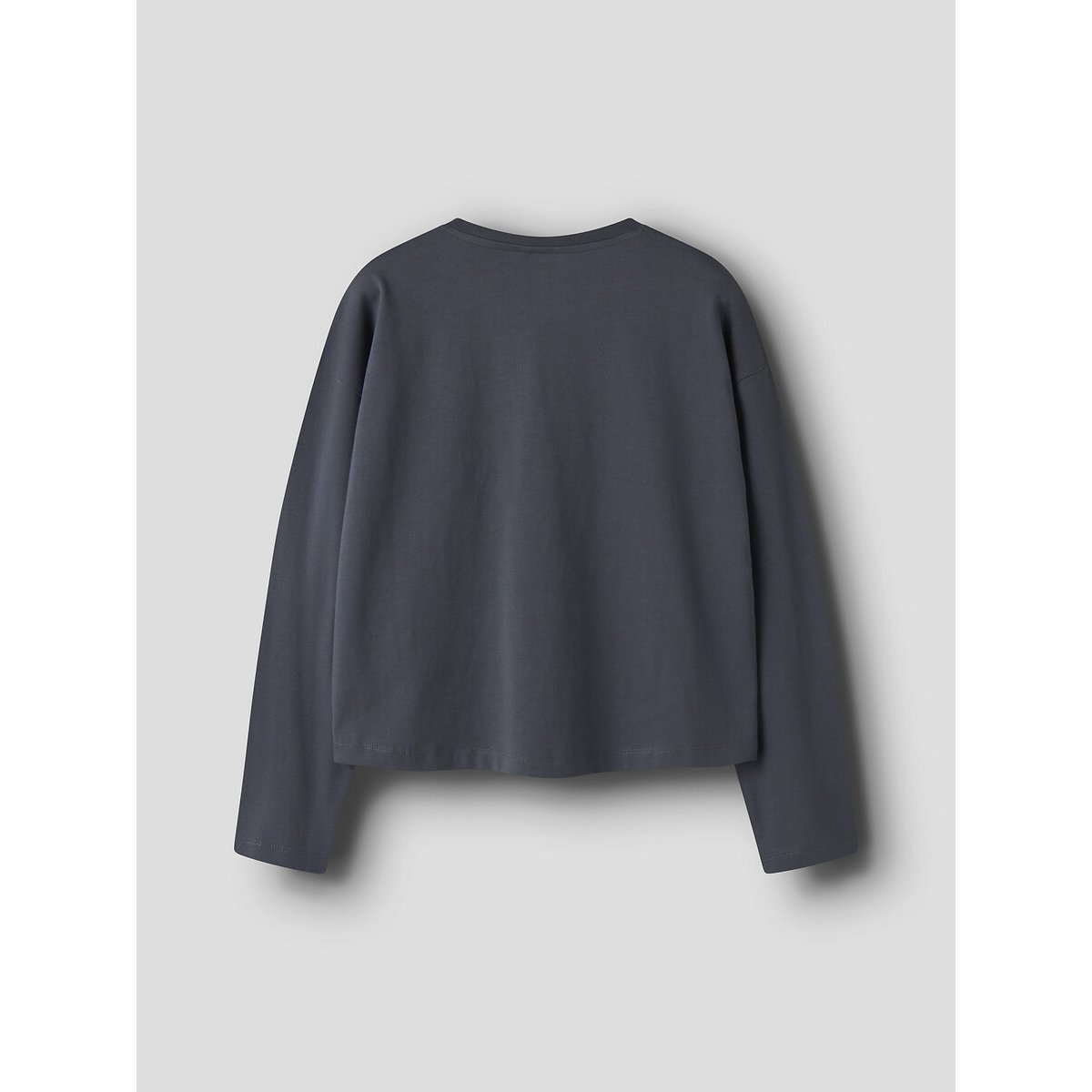 T-shirt manches longues bleu grisé, NAME IT