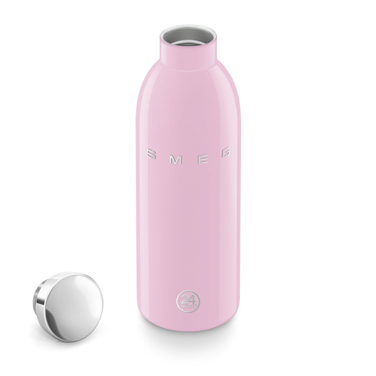 Bouteille isotherme 50 cl WBF01 rose brillant, SMEG