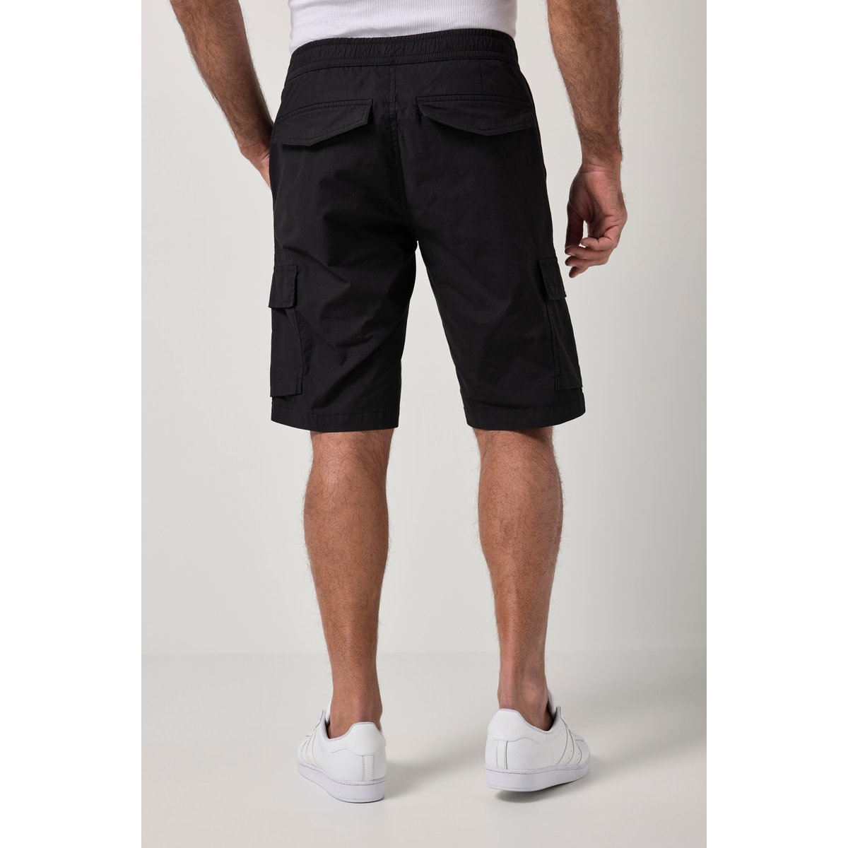 Bermuda cargo ultra-léger, ventre confort noir, JP1880