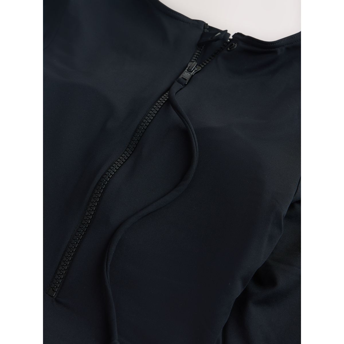 Robe de bain ventre plat et manches longues noir, NEXT