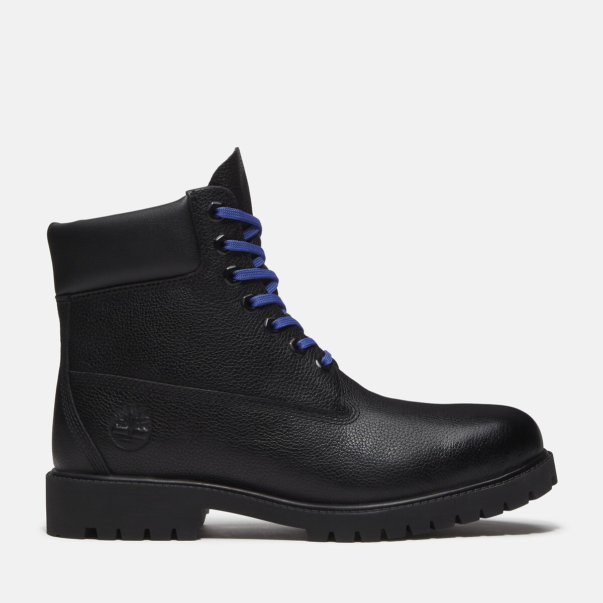 Bottines à lacets en cuir lisse TIMBERLAND HERITAGE 6 INCH LACE noir, TIMBERLAND