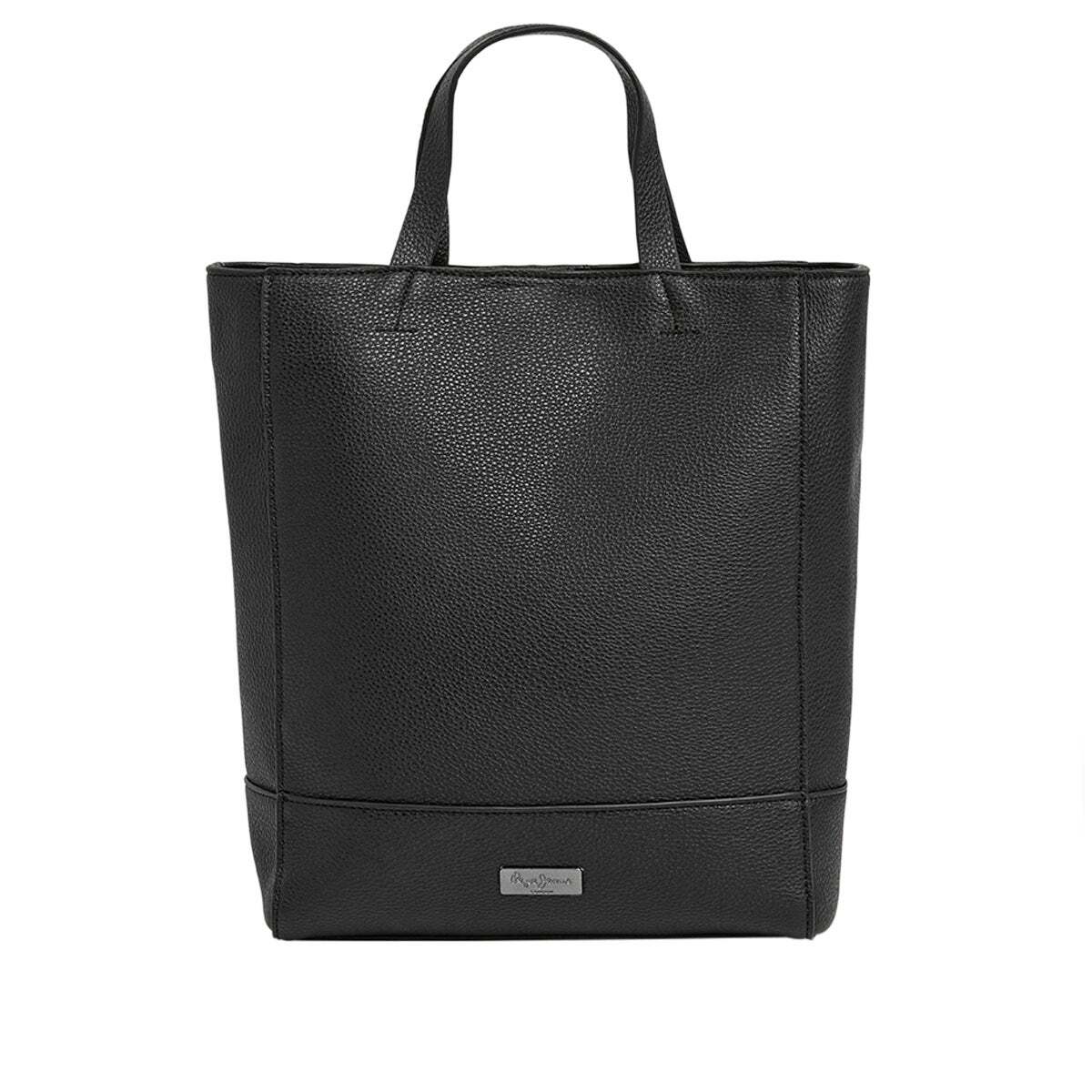 Sac Cabas Effet Cuir noir, PEPE JEANS