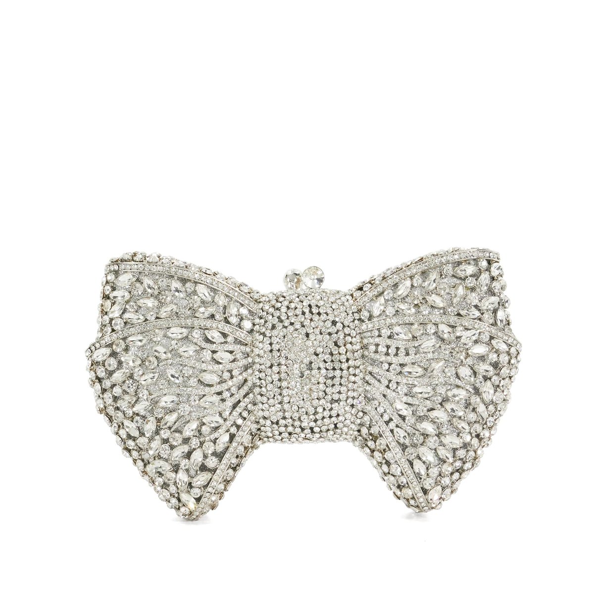 Pochette à n-ud ornée - ENCHANT silver-diamantes, DUNE LONDON