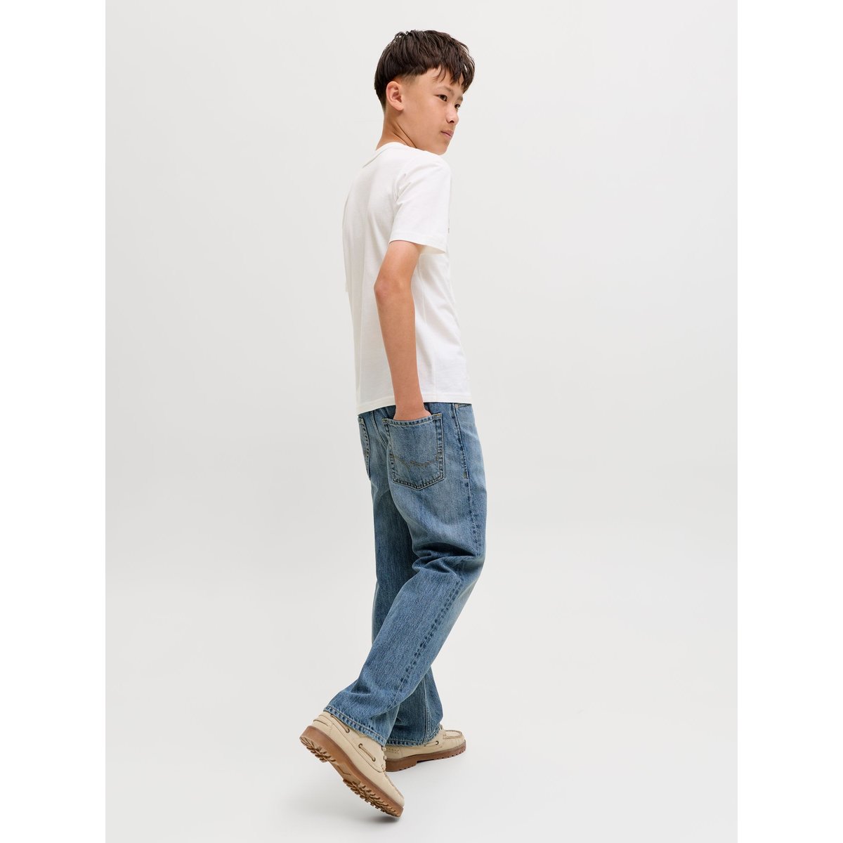 Jean Baggy Fit blue denim, JACK & JONES JUNIOR