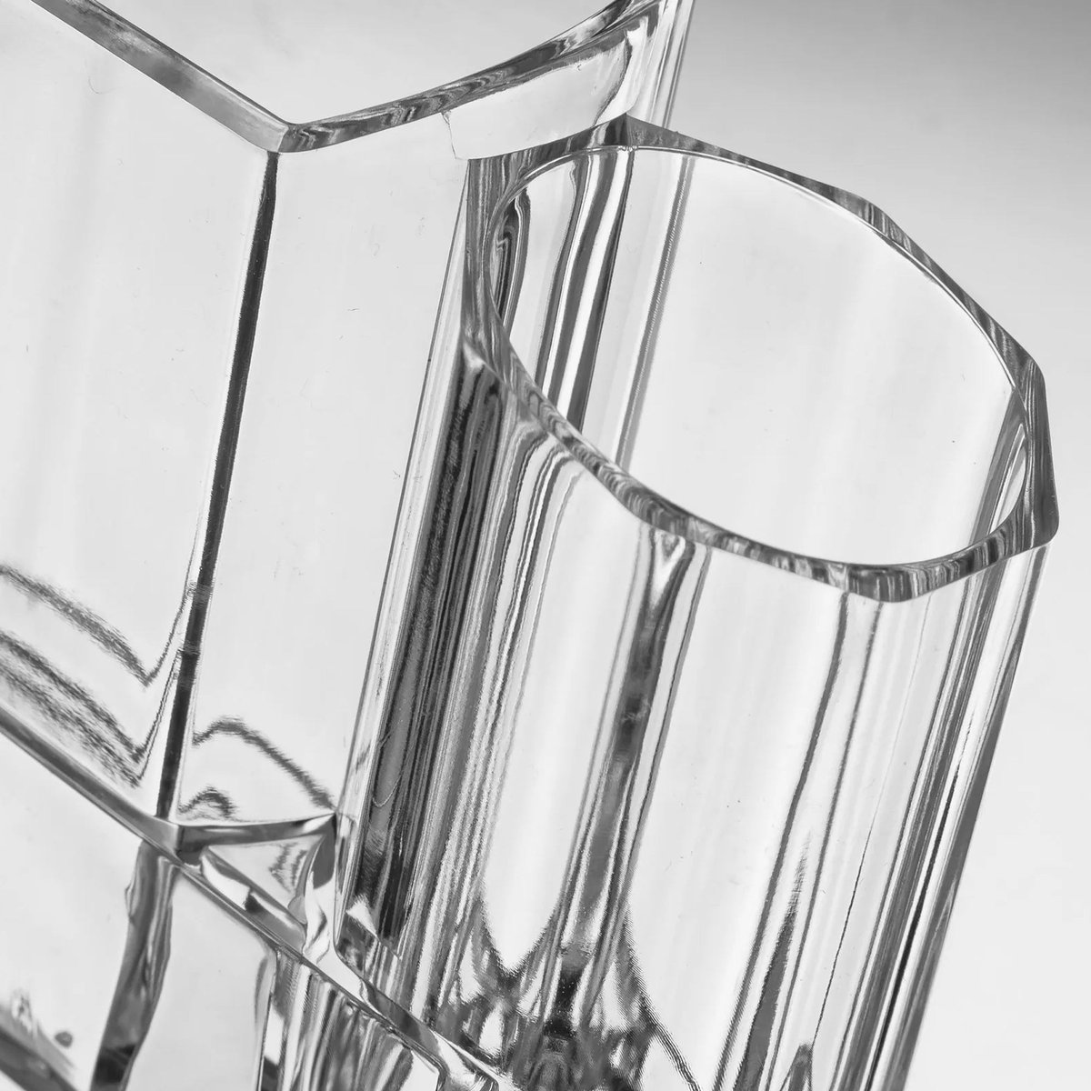 Rangement maquillage transparent 13x10x10cm transparent, WADIGA