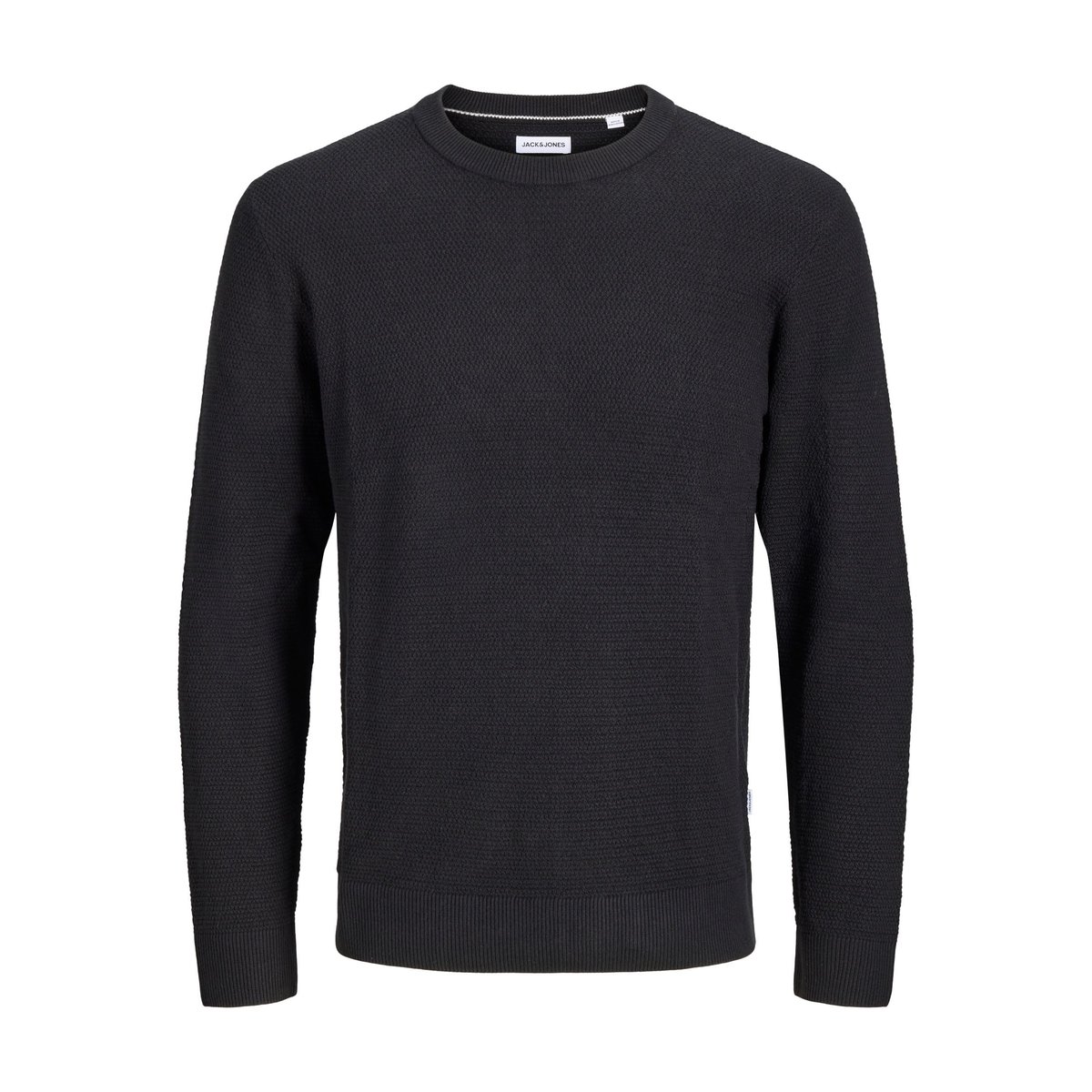 Pull En Maille noire - black, JACK & JONES