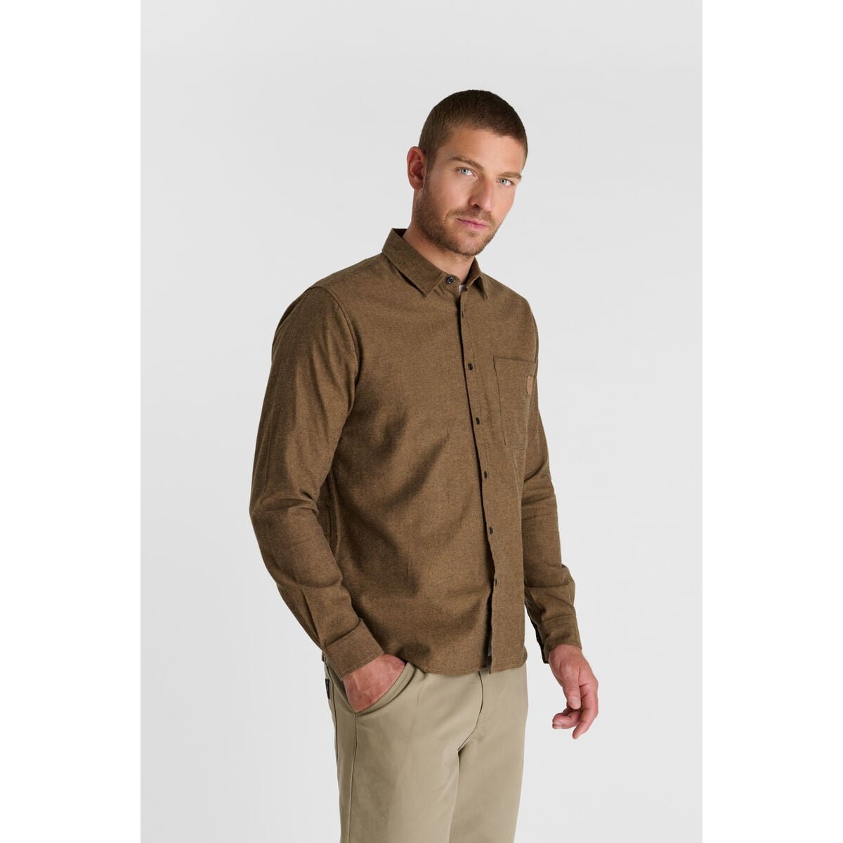 Chemise DEBUN tabacco, LE TEMPS DES CERISES