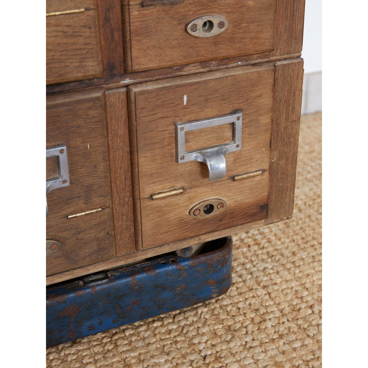 Meuble de classement en bois Fernand N°487 - Bon état bois foncé, DEBONGOUT