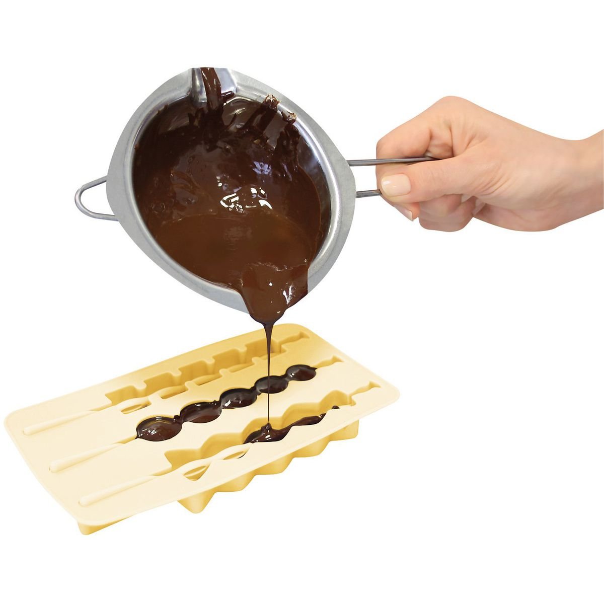 Service à bain marie pour chocolat gris, ZENKER