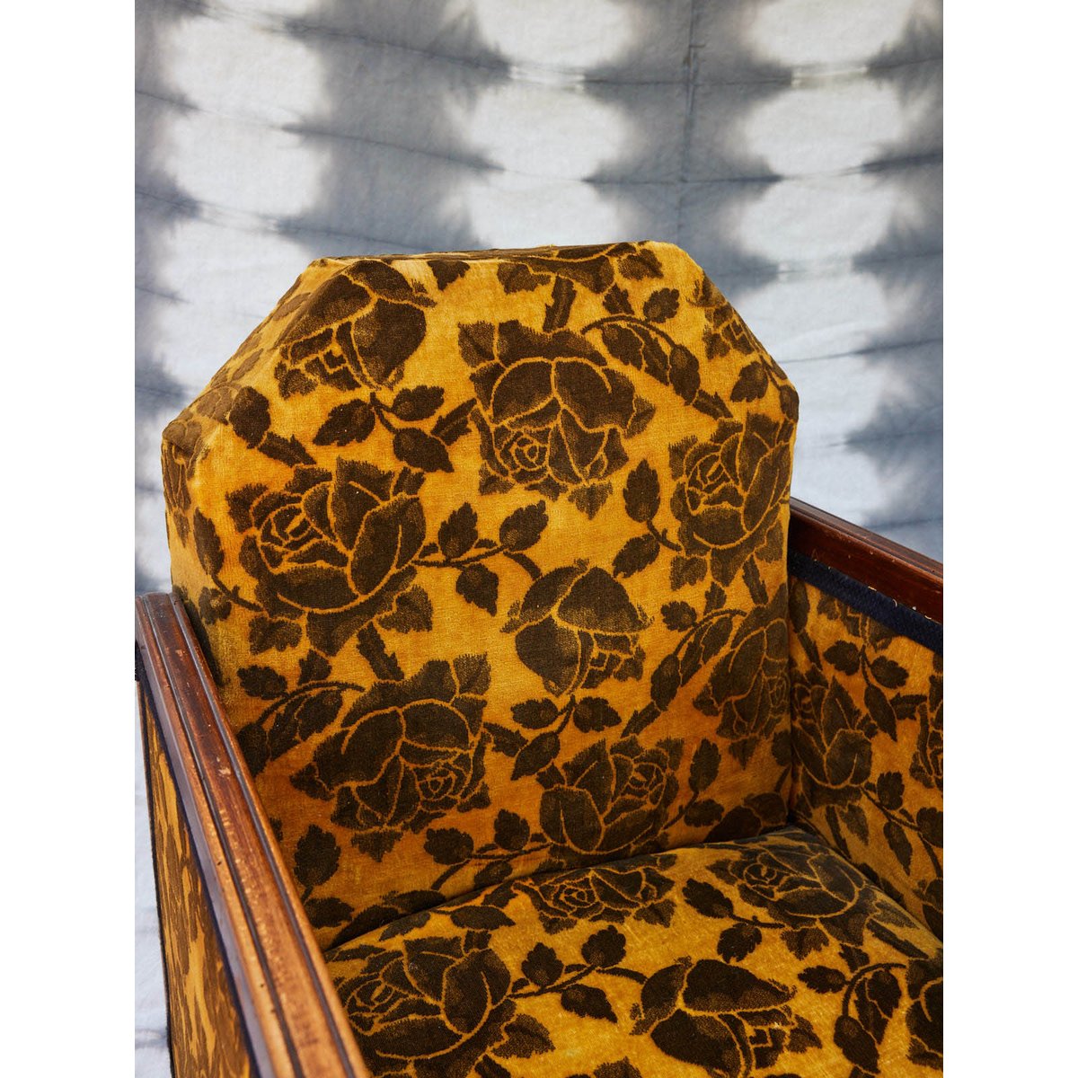 Paire de fauteuils art déco originaux Jakob N°1295 - Bon état bois foncé, DEBONGOUT