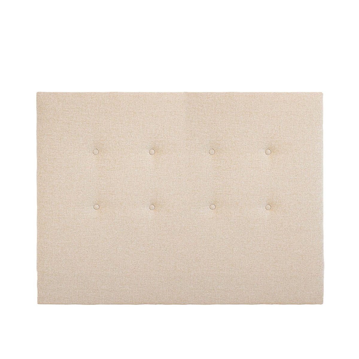 Tête de lit Capitonnée Tissu SISAL noir, BELLECOUR