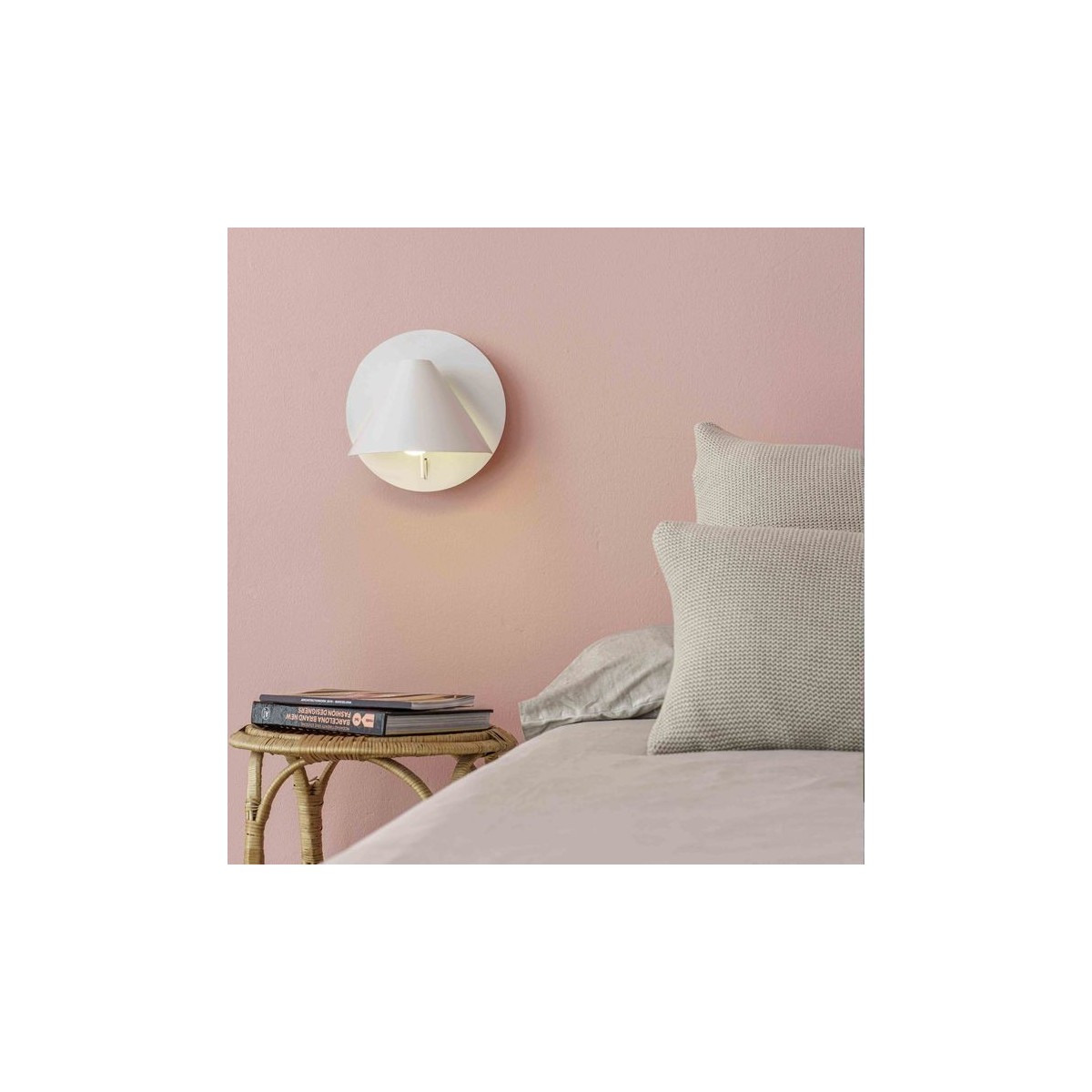 Applique    NOON blanc, FARO