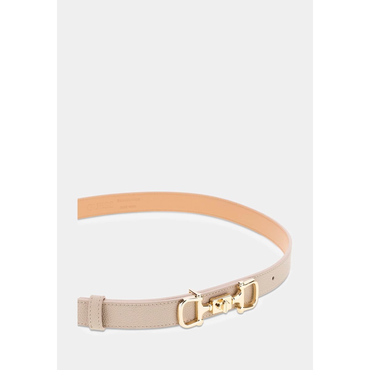 Ceinture En Similicuir crème, GUESS