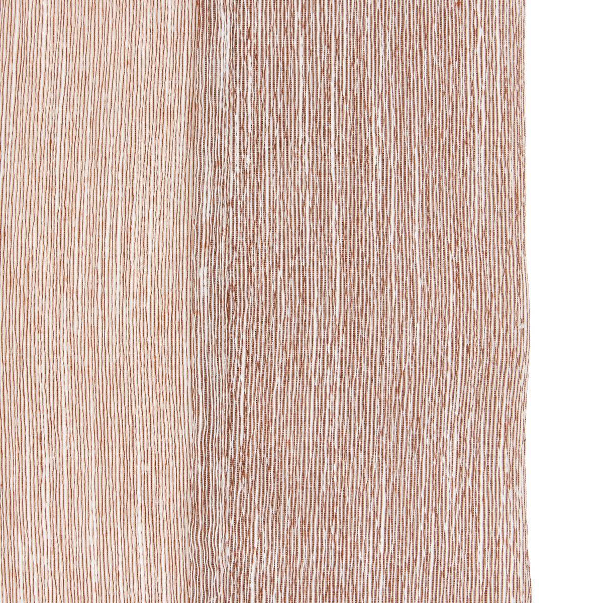 Voilage TEOR terracotta, ATMOSPHERA