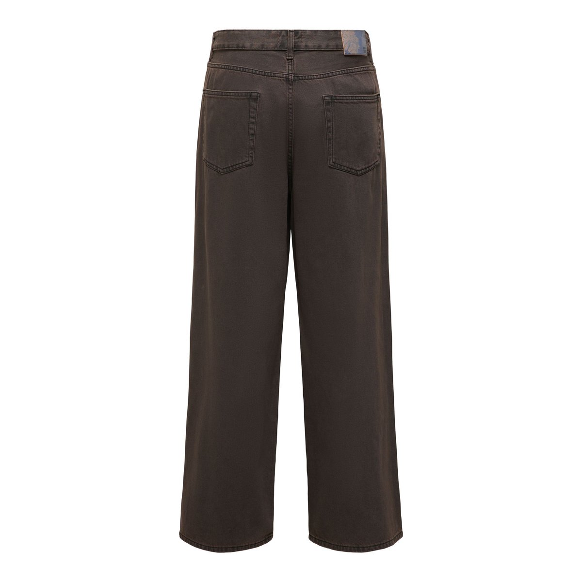 Jean À Jambe Large marron - brown denim 1, ONLY & SONS