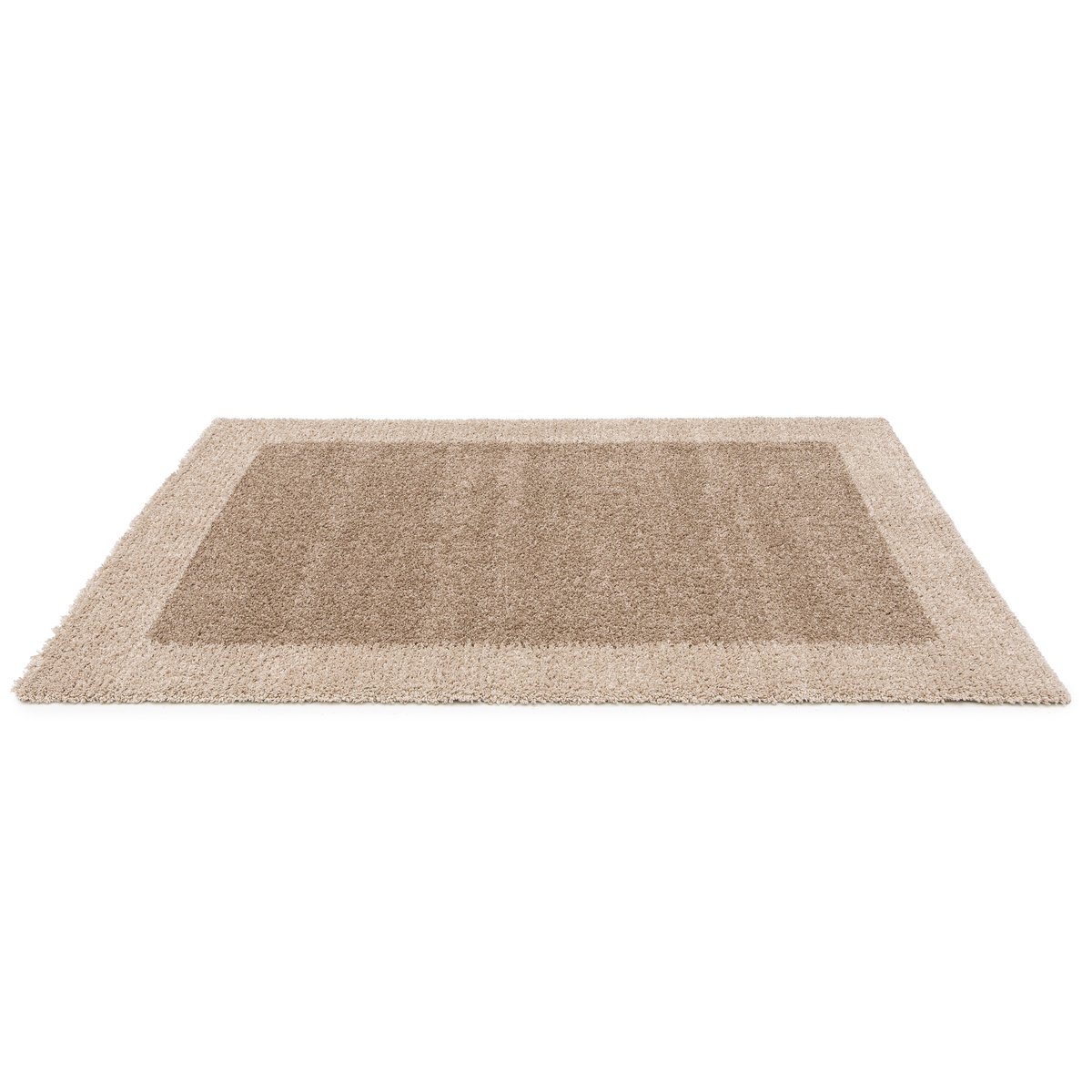 Tapis design doux et épais TURENNE beige sable, AFK LIVING