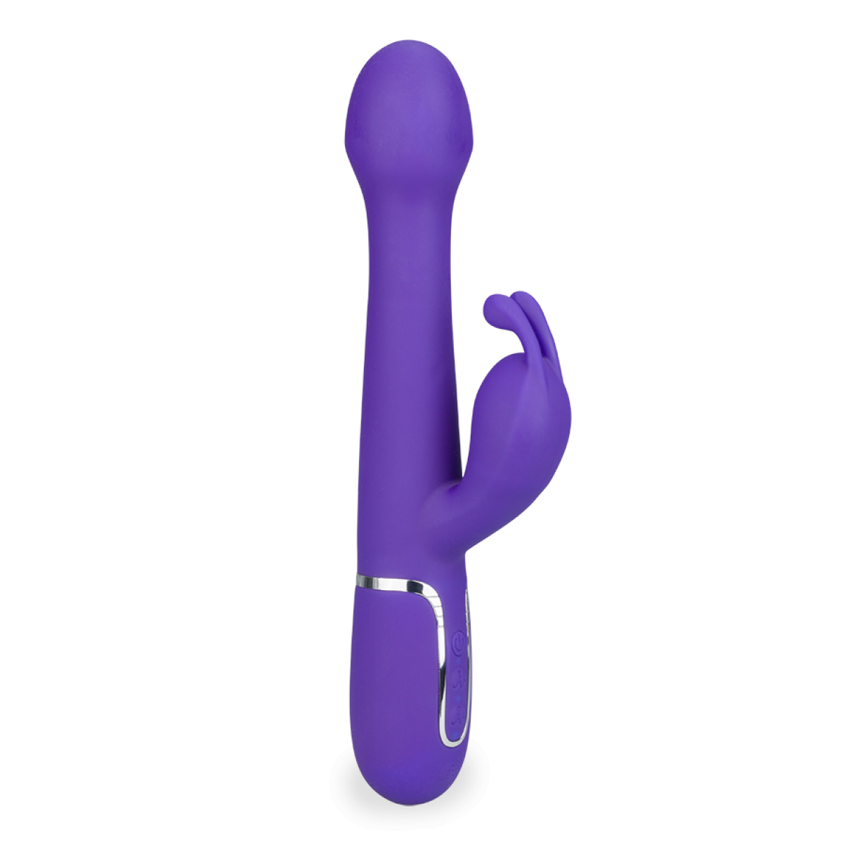 Vibromasseur puissant rabbit va-et-vient Planet violet foncé, LOVE AND VIBES