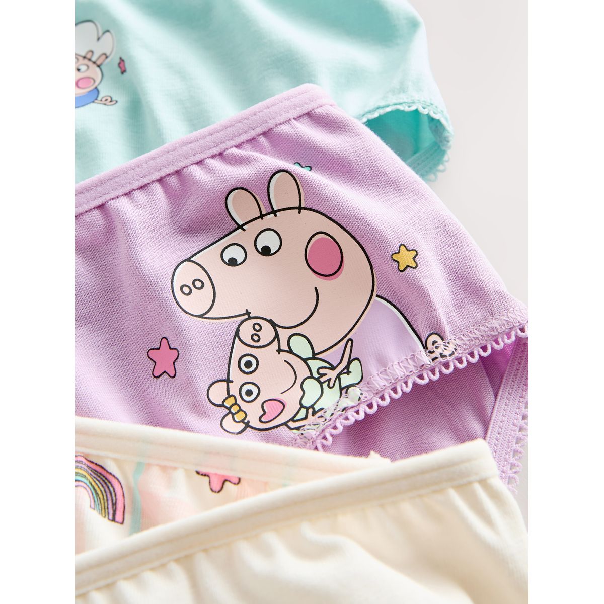 Slips peppa pig, lot de 5 rose/bleu, NEXT