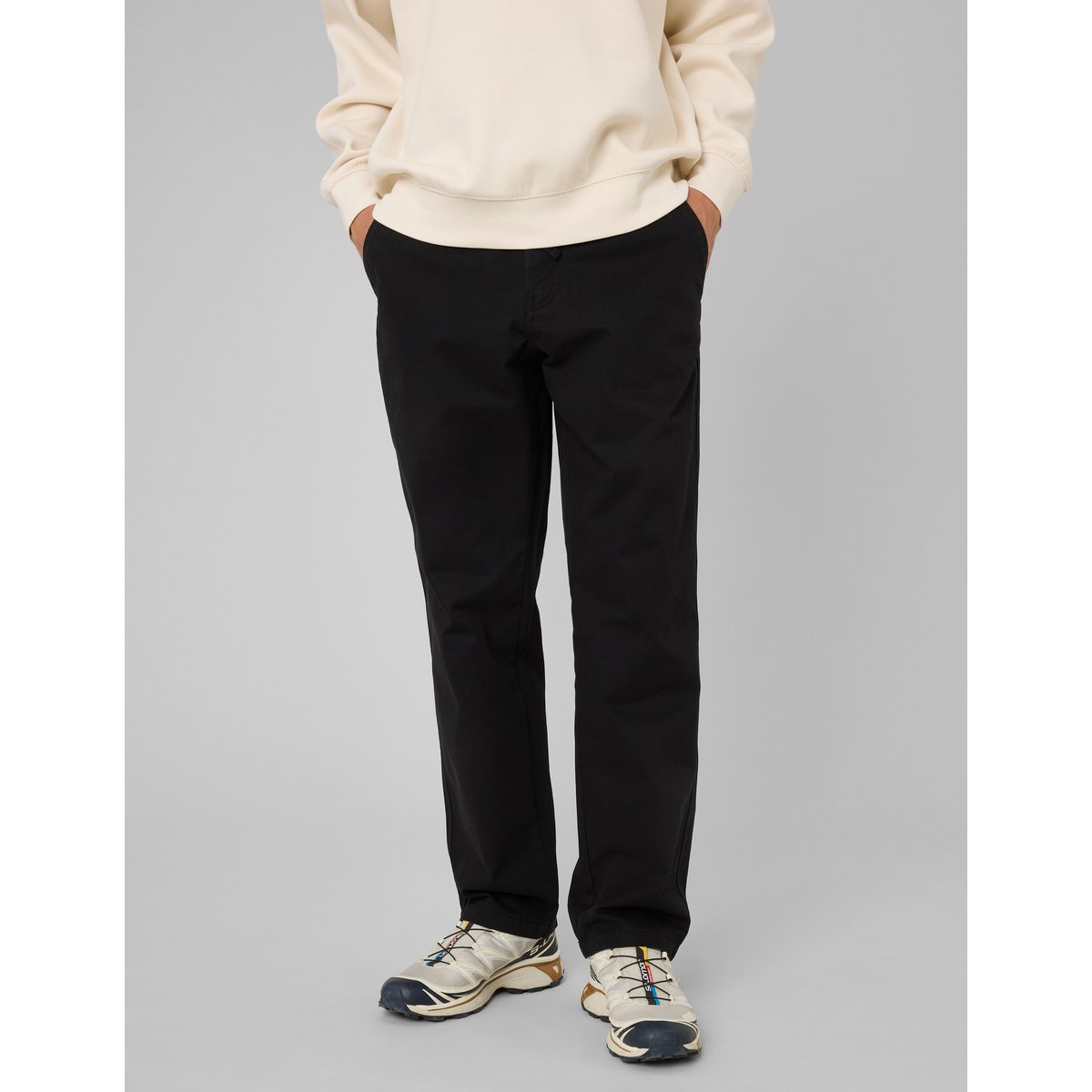 Pantalon jogger relaxed noir, BZB