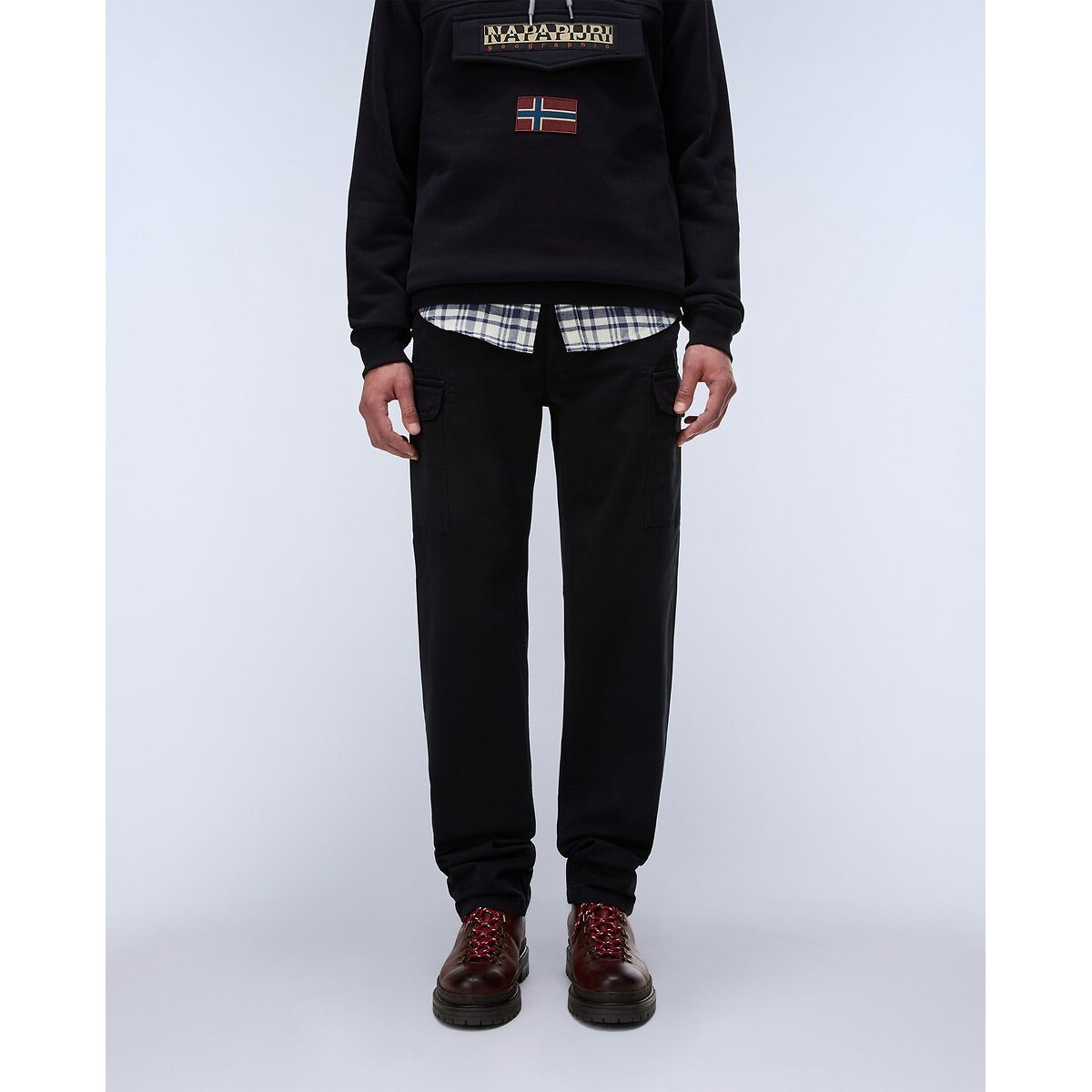 Pantalon cargo, stretch, Yasuni bleu marine, NAPAPIJRI