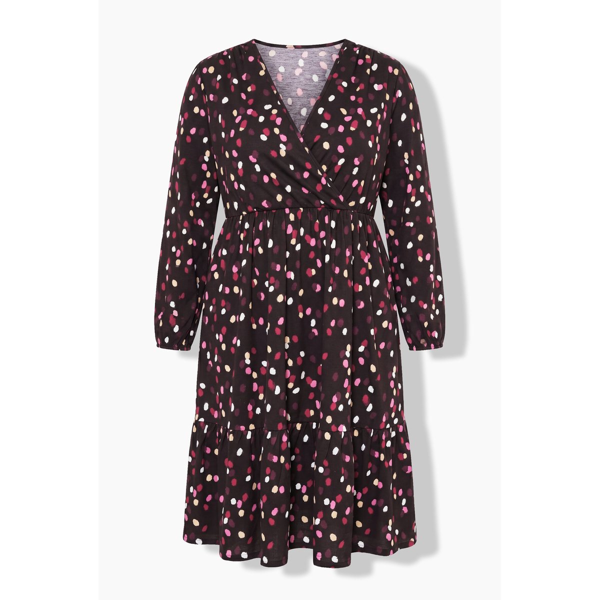 Robe à pois acajou, ULLA POPKEN