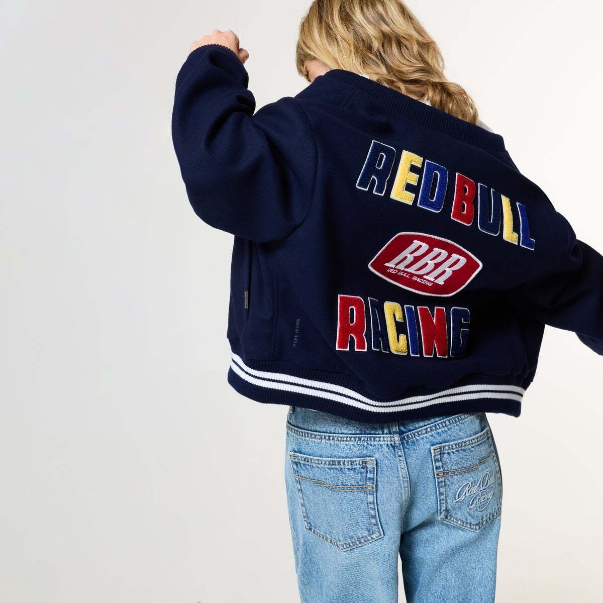 Red Bull Racing Veste Bomber En Laine marine, PEPE JEANS