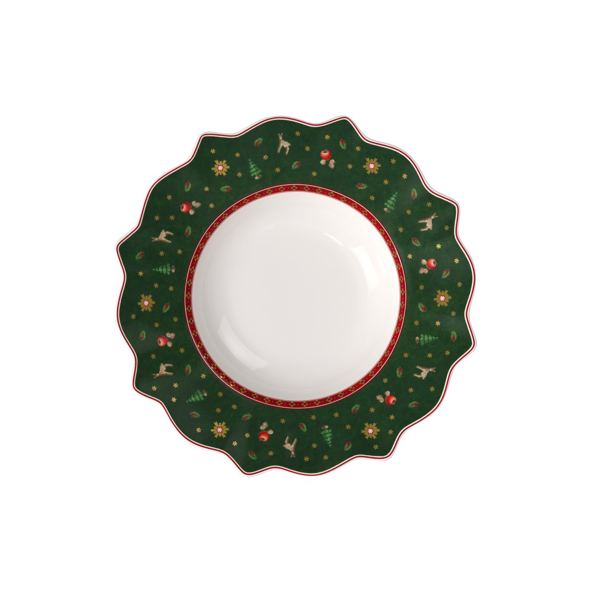 Assiette Creuse Vert TOY'S DELIGHT couleur unique, VILLEROY & BOCH