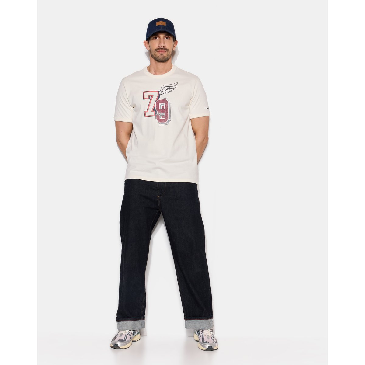 T-Shirt en coton DOREMI écru, CHEVIGNON