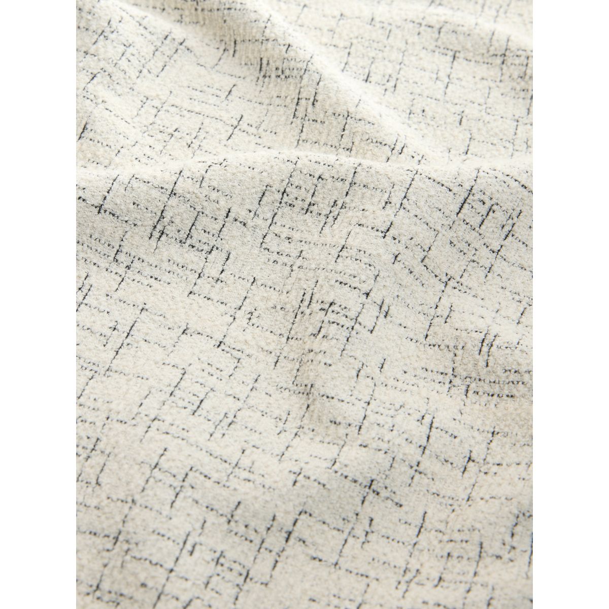 T-shirt à motif texturé coupe décontractée écru, NEXT