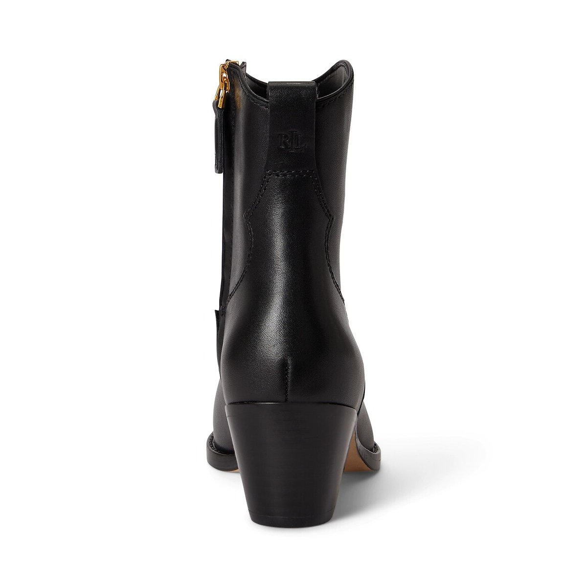 Boots en cuir, HARPHER noir, LAUREN RALPH LAUREN