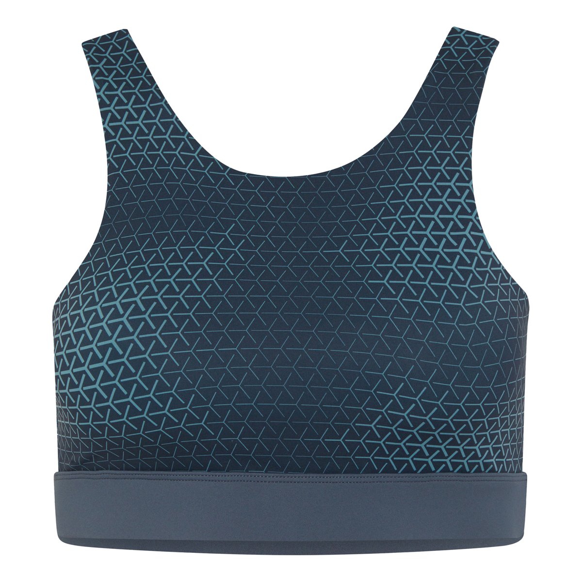Brassière de Sport Performance Fixation Haute YUTO bleu, BORN