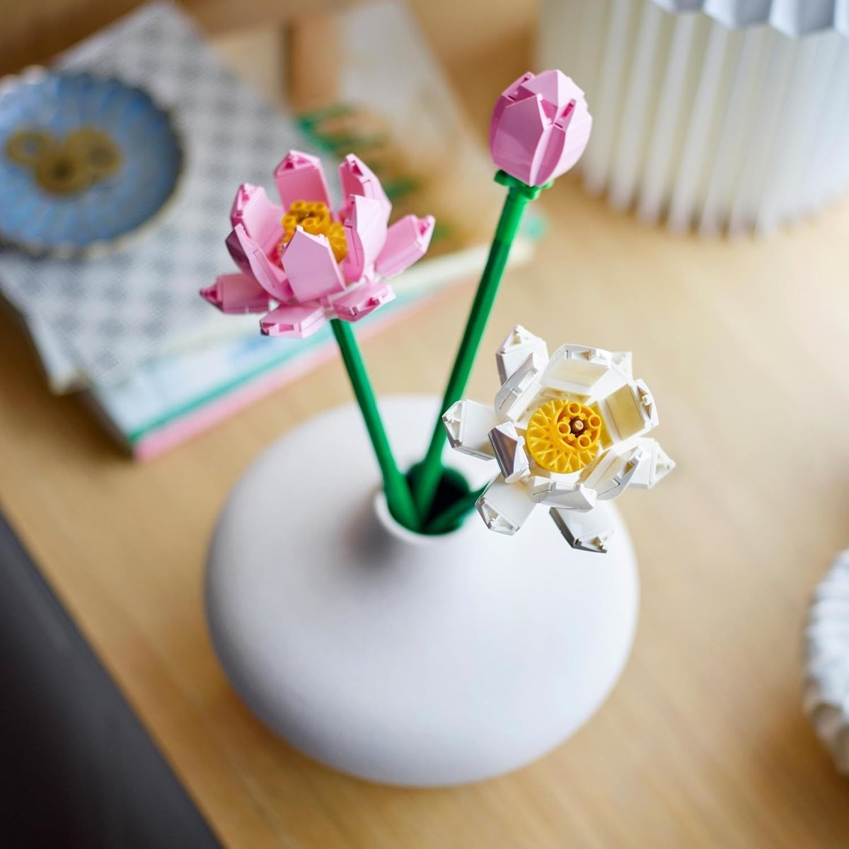 LEGO Botanicals - Bouquet de Fleurs de Lotus - 40647 rose, blanc, LEGO