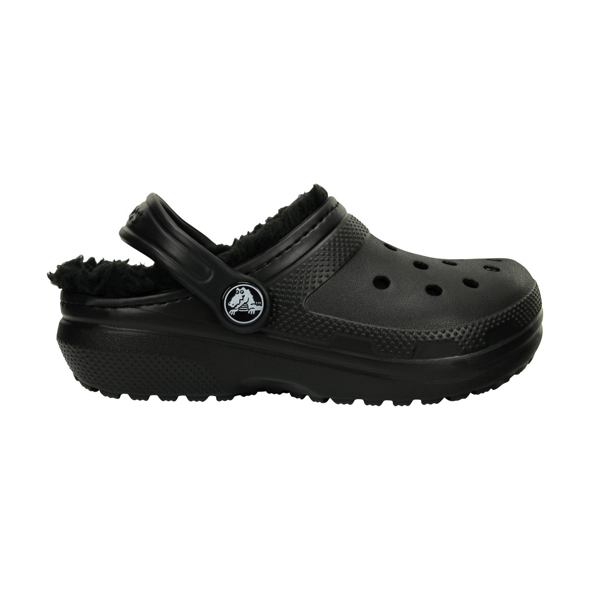 Sabots Classic fourrés T noir, CROCS