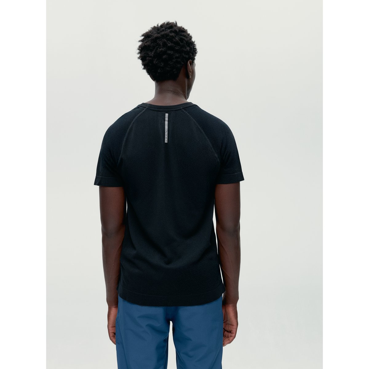 T-Shirt de sport Seamless manches courtes OTAWA noir, BORN