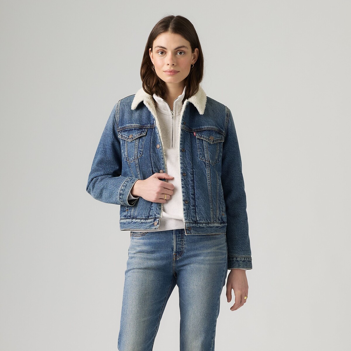Veste denim Original Sherpa trucker hold a candle, LEVI'S