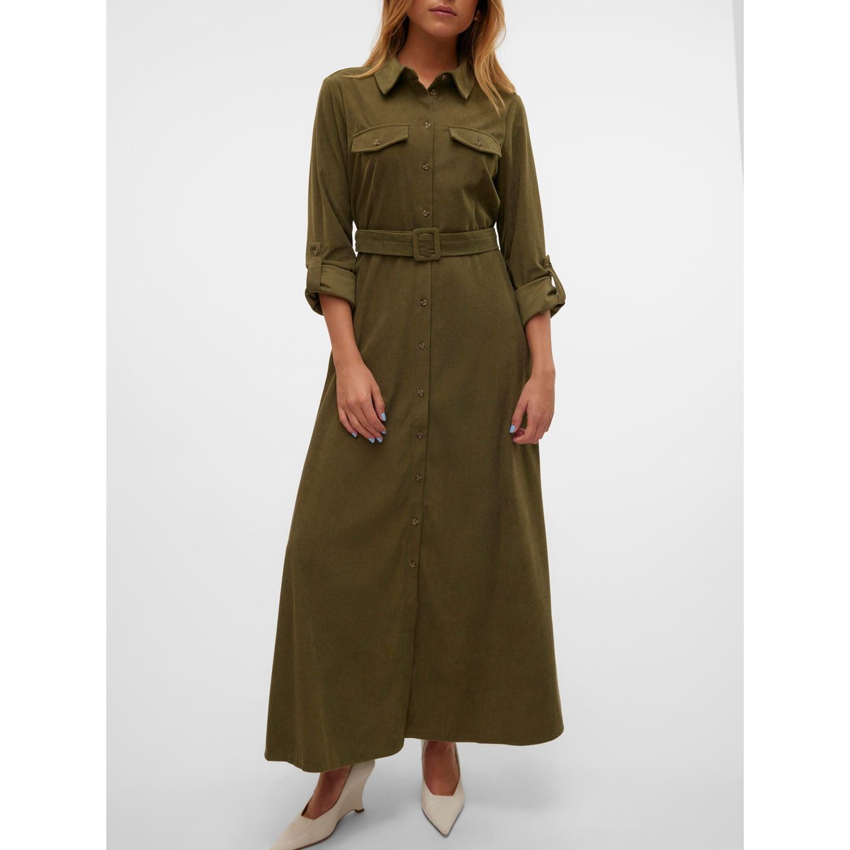 Robe olive night, VERO MODA