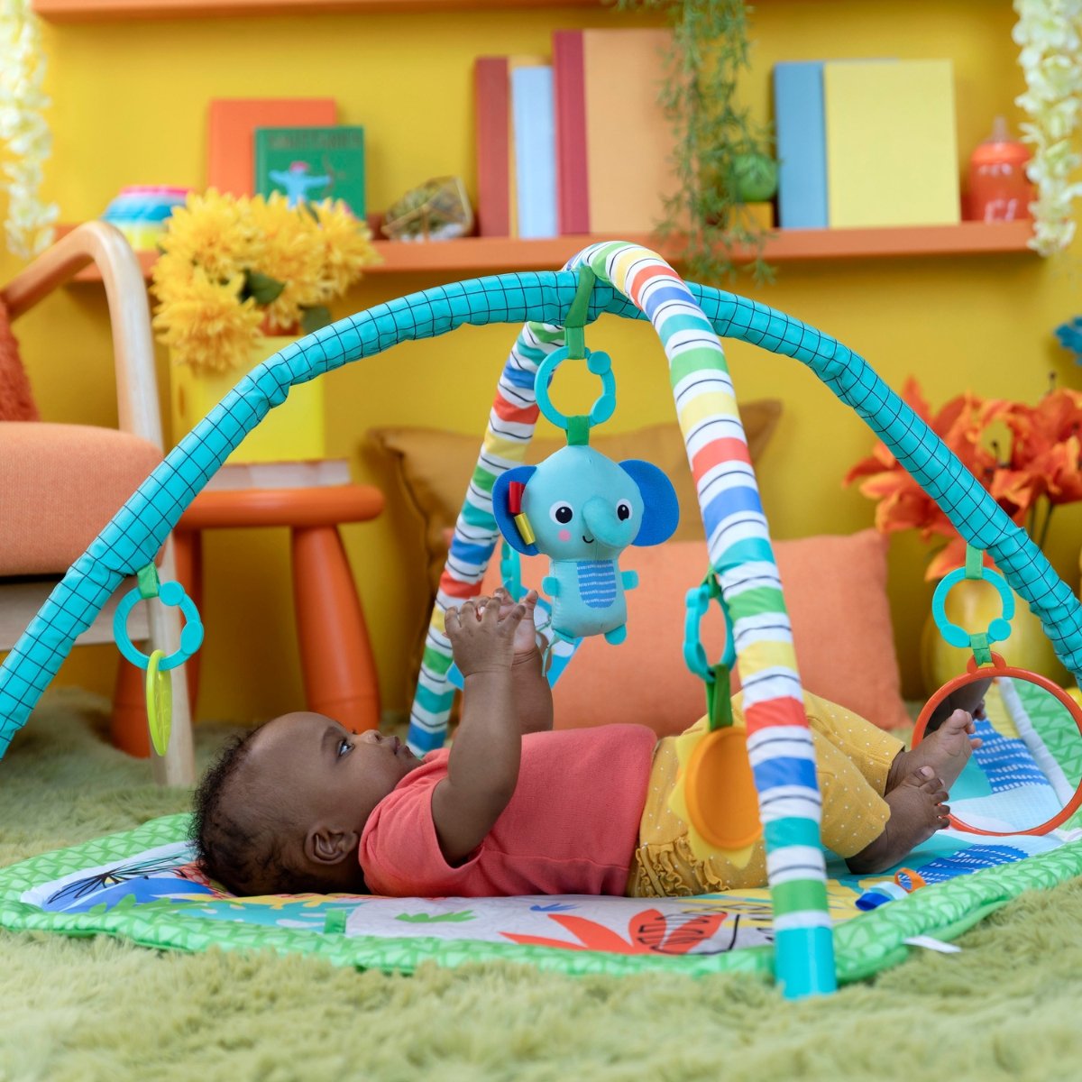 Tapis d'éveil et d'activités Jungle multicolore, BRIGHT STARTS