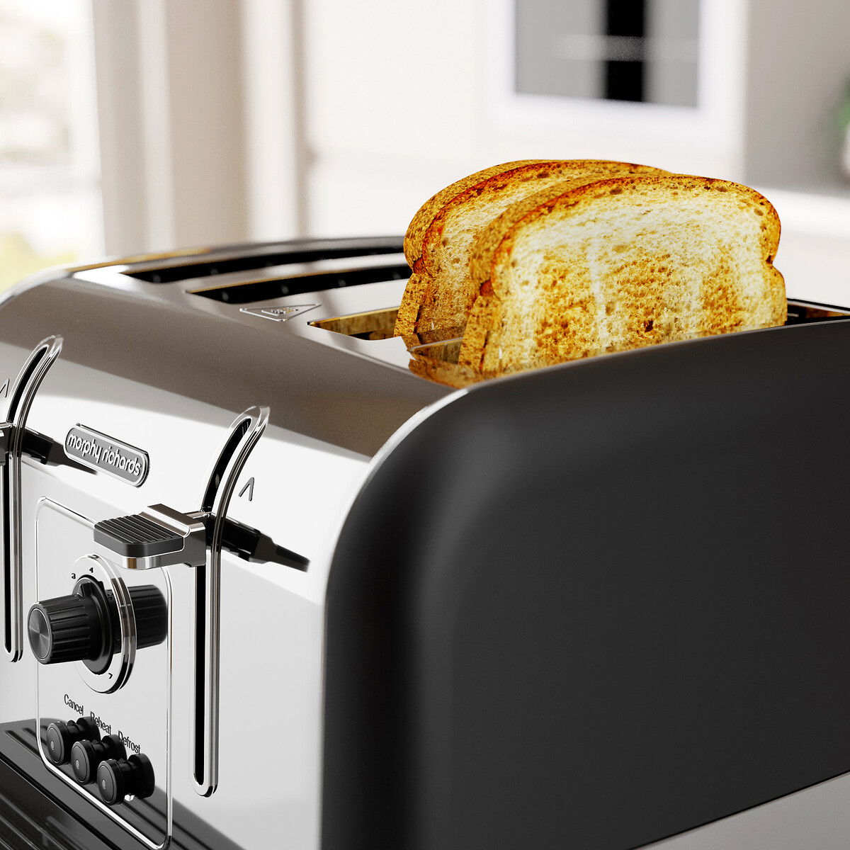 Venture 4-Slice Toaster black, MORPHY RICHARDS