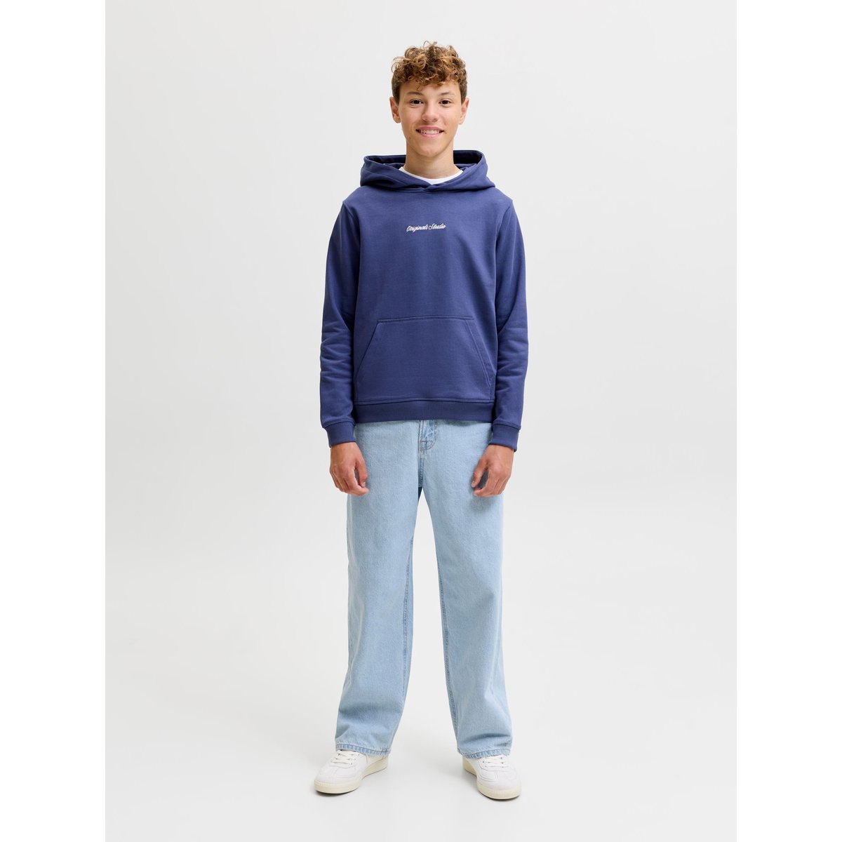 Jean Baggy Fit blue denim, JACK & JONES JUNIOR