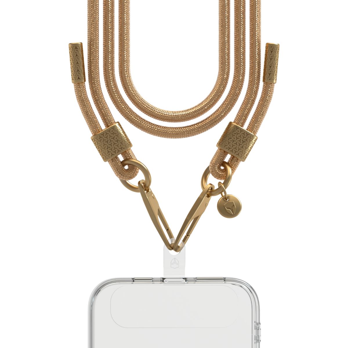 Cordon téléphone Cordon Paillette champagne couleur unique, FORCE CASE