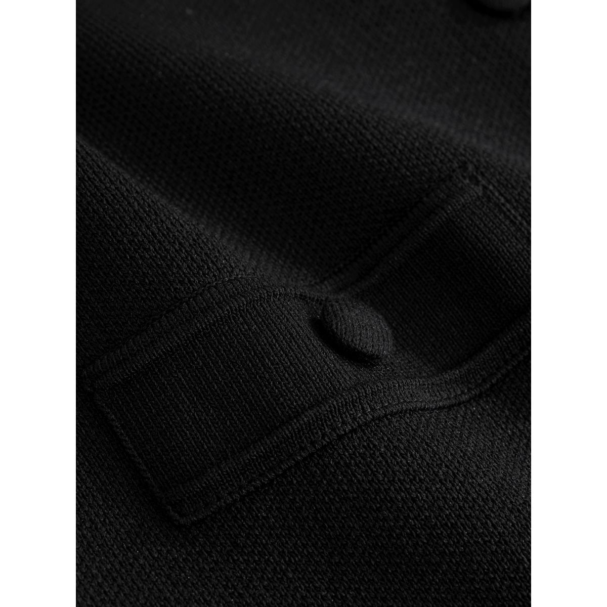 Gilet de costume boutonné en maille noir, NEXT